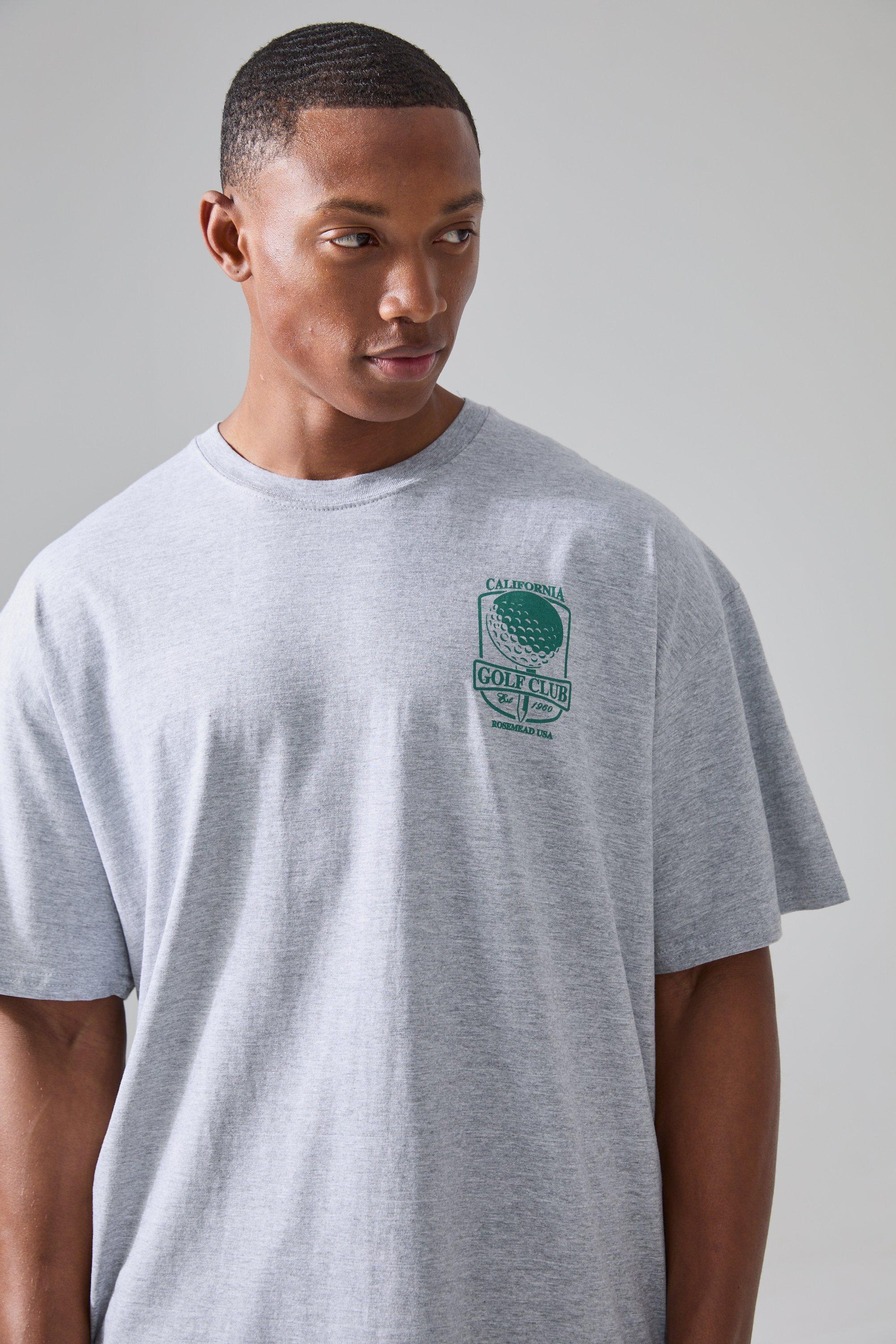 Oversize Man Active Golf Club T Shirt